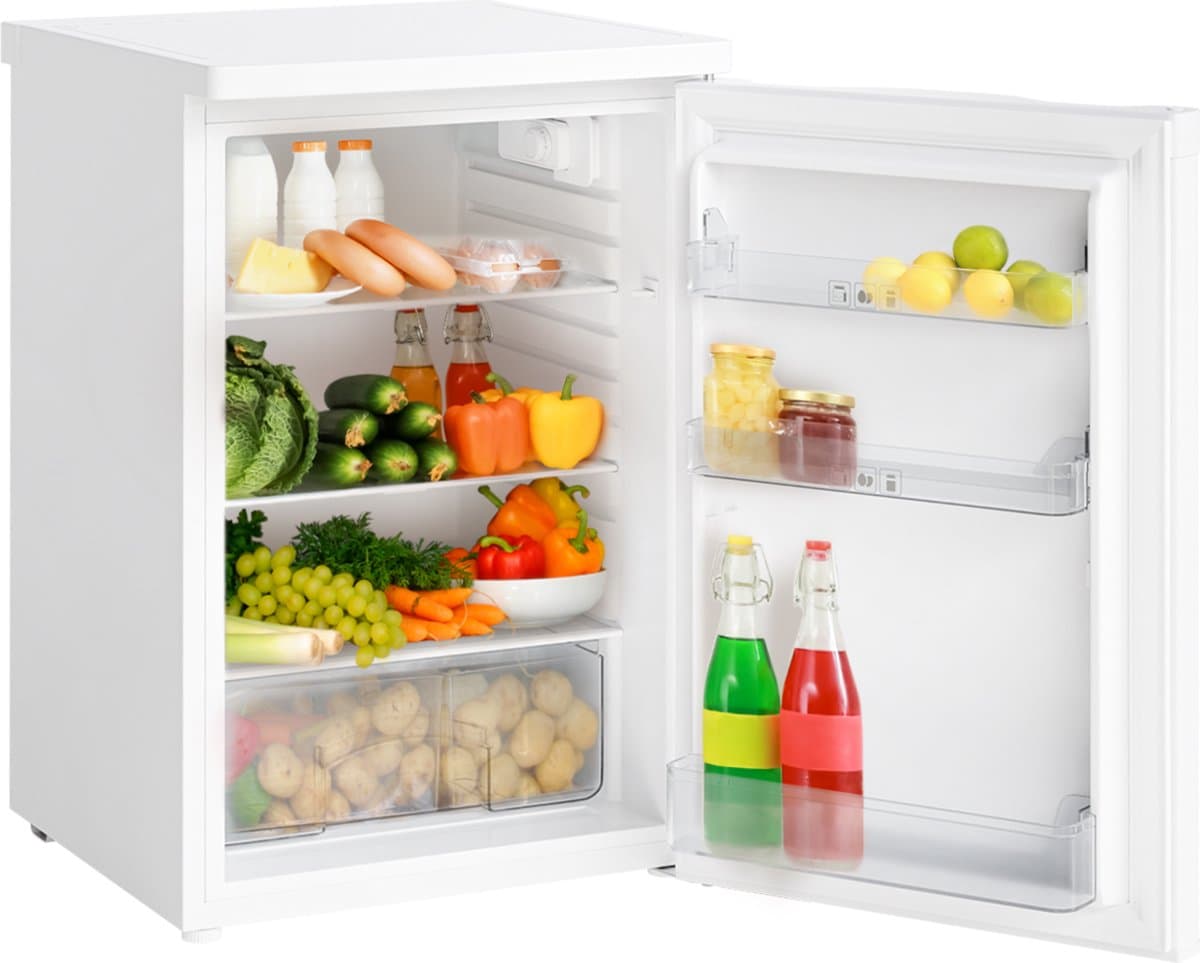KitchenBrothers Koelkast - 127L - Tafelmodel - IJskast - Frigo - Vrijstaand - Wit — afbeelding 1