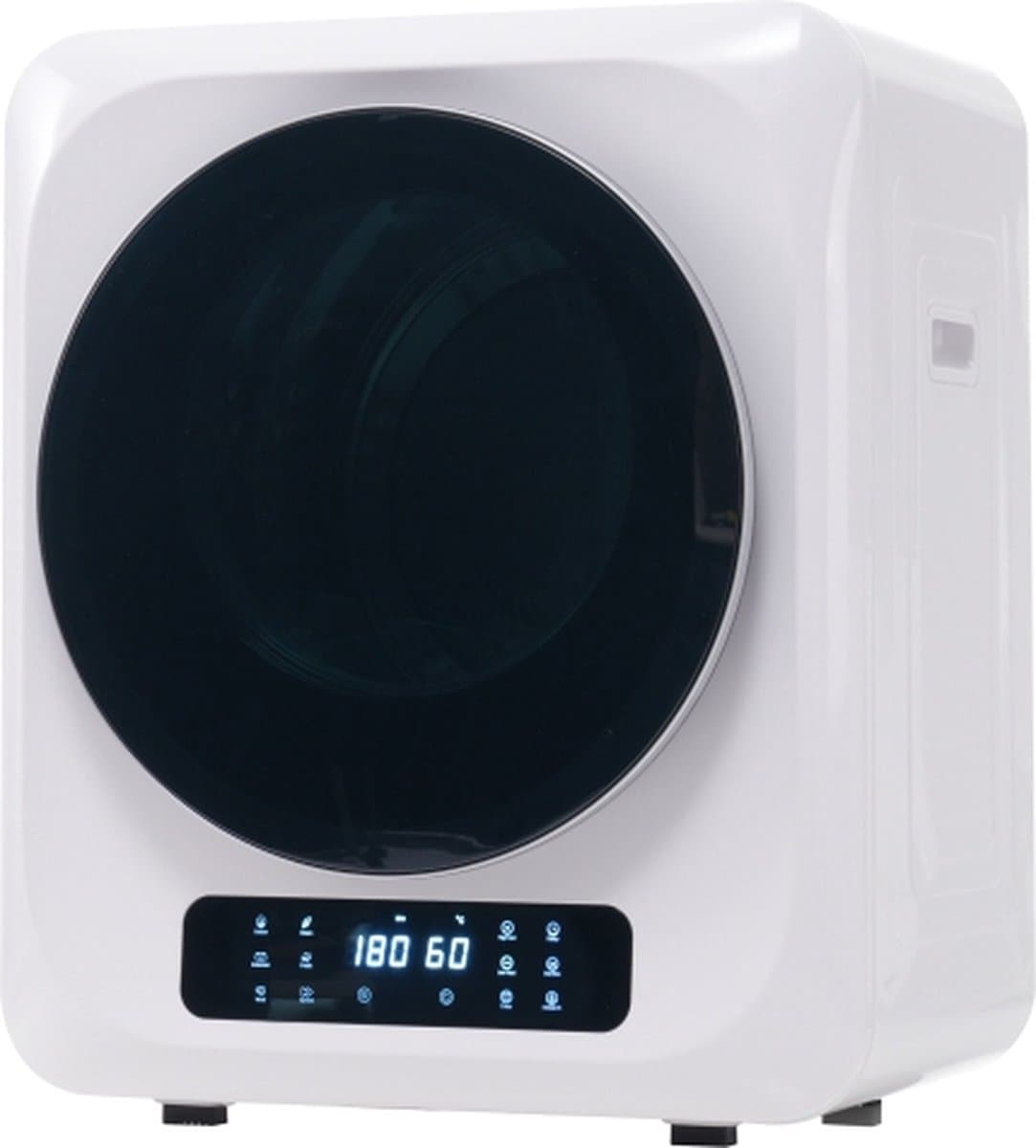 Afzuigdroger, RVS droger, 2,5 kg, feitelijk tot 4 kg, 850 W, meervoudige filtratie, 6 programma's, 6 functies. Oververhittingsbeveiliging, wandmontage [Energieklasse C] — afbeelding 1