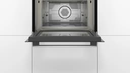 Bosch CMA585GS1 - Serie 6 - Inbouwmagnetron met heteluchtfunctie - 60x45 cm - 44 l - RVS - Eenvoudig te reinigen met hydrolyse — thumbnail 3