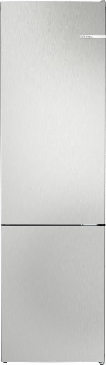 Bosch KGN392LBF - Serie 4 - koel-vriescombinatie - Total No Frost - nooit meer ontdooien- RVS - Zeer stil -Energielabel B - VitaFresh XXL 0°C: houd etenswaren langer vers met extra ruime vershoudlades — afbeelding 1