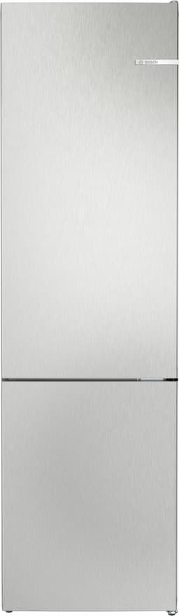 Bosch KGN392LBF - Serie 4 - koel-vriescombinatie - Total No Frost - nooit meer ontdooien- RVS - Zeer stil -Energielabel B - VitaFresh XXL 0°C: houd etenswaren langer vers met extra ruime vershoudlades — thumbnail 1