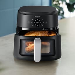 Philips 2000 serie - NA231/00 - Heteluchtfriteuse - 6.2 Liter - 1700 Watt - Zwart — thumbnail 5