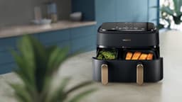 Philips 3000 serie NA352/04 - Airfryer - 9L - Dubbele mand — thumbnail 6