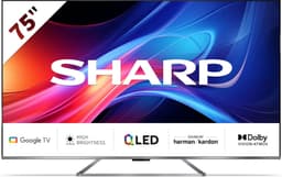 Sharp Aquos 75GP7265 - 75inch - 4K UHD - QLED - Google TV - 2024 — thumbnail 1