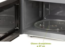 DOMO DO2924 - Magnetron/Microgolfoven solo - 23 L - 800 W — thumbnail 4