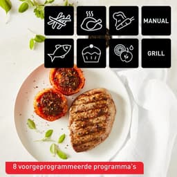 Tefal Dual Easy Fry & Grill EY905D - Heteluchtfriteuse XXL - RVS - 2700W - 8,3L — thumbnail 11