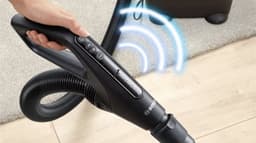 Bosch ProSilence BGB6SIL1 Serie 6 - Stofzuiger met zak - 12mtr bereik - Vacuum cleaner - Afstandbediening in handvat - 66dB - HEPA - Wit — thumbnail 2