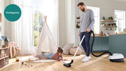 Bosch ProHygienic BGB41HYG1H Serie 4 - Stofzuiger met zak - 11 mtr bereik - ULPA15 - Wit — thumbnail 11