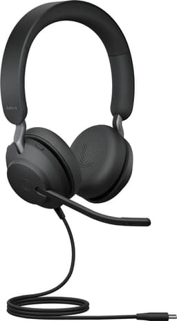 Jabra Evolve2 40 Se Stereo Ms Usb-c Koptelefoon Zwart — thumbnail 4