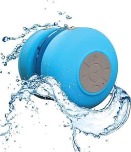 Bluetooth Waterbestendige Douche/Bad Mp3 Speaker/Radio - blauw — thumbnail 1