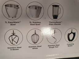 Kenwood KWL90.124SI Titanium Chef Patissier XL - Keukenmachine — thumbnail 5