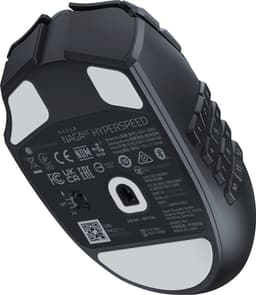 Razer Naga V2 HyperSpeed - Draadloze MMO Gaming Muis - 19 Programeerbare Knoppen - 30.000DPI - Zwart — thumbnail 4