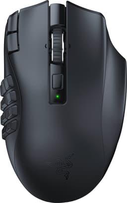 Razer Naga V2 HyperSpeed - Draadloze MMO Gaming Muis - 19 Programeerbare Knoppen - 30.000DPI - Zwart — thumbnail 1