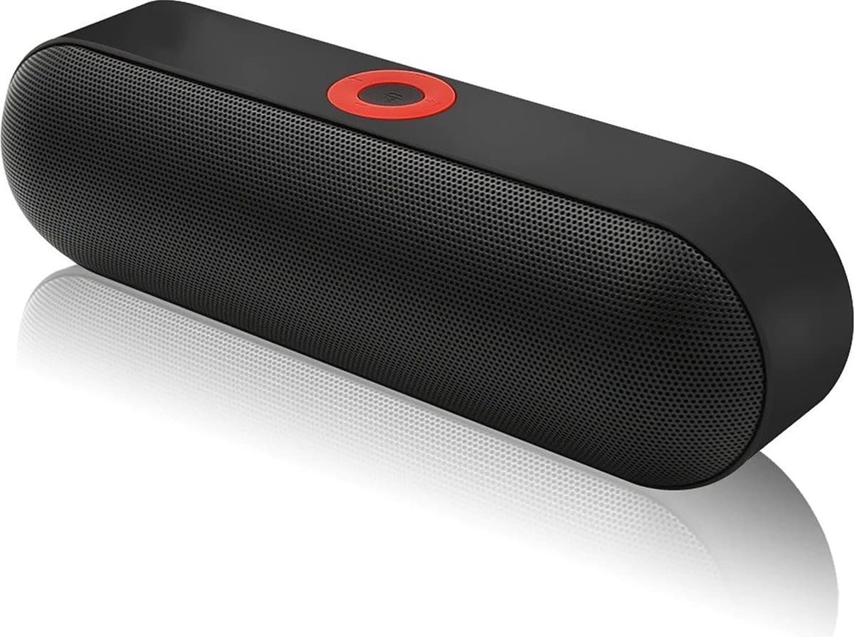 NBY Krachtige Bluetooth Speaker - 10W Surround Sound Draadloze Luidspreker - 10 Meter Bereik & 6 Uur Draadloos Muziek Afspelen Zonder Opladen - Zwart — afbeelding 1