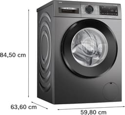 Bosch Serie 6 - WGG244FNNL - Wasmachine met stoom - 9 kg - 1400 rpm - Automatisch doseren - 1400 rpm - Zeer stil - Iron Assist: vermindert kreukels tot 50% - Cast Iron Grey — thumbnail 13