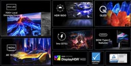 TCL 27R83U - 4K Mini LED Gaming Monitor - QLED - HDR 1400 - 160hz - USB-C 90w - 27 inch — thumbnail 4