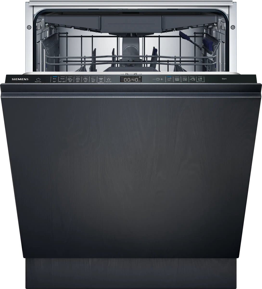 SIEMENS SN95EX11CE iQ500 volledig geïntegreerde vaatwasser - 14 couverts - Inductie - L60cm - 42dB - Klasse B - Staal/RVS — afbeelding 1
