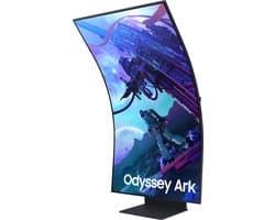 138cm/55 (3840x2160) Samsung Odyssey Ark S55CG970NU G97NC Serie Curved 16:9 QLED 4K 165Hz QuantumHD