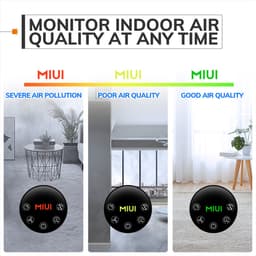 MIUI - Luchtreiniger - Luchtkwaliteit indicator - Luchtfilter - HEPA filter - 150m³/h — thumbnail 9