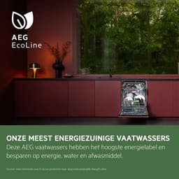 AEG FSE76738P EcoLine 7000 serie - Inbouwvaatwasser - GlassCare - 14 couverts - Energielabel A — thumbnail 8