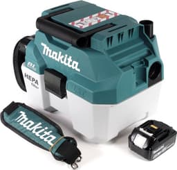 Makita DVC 750 LG1X3 accu stofzuiger nat- en droogzuiger 18 V draagbaar + 1x 6,0 Ah accu - zonder accessoires, zonder oplader — thumbnail 5