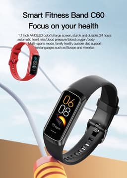 DrPhone ActiFit - 1.1'' AMOLED Scherm - Extra Lichte Activiteiten Tracker - Horloge met 25 Sportmodi - Zilver — thumbnail 10