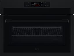 AEG KME768080T - Combi-oven - 43 liter - 1000 Watt magnetron - Mat zwart — thumbnail 1