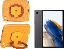 Samsung Galaxy Tab A8 kindertablet - Wifi - 64GB met Lion Cover - Grijs — thumbnail 1