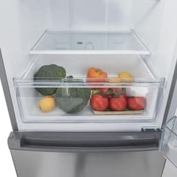Inventum KV1808R No Frost energiezuinige koel-vriescombinatie - 180 cm hoog - 270 liter - Superkoelen - Supervriezen - Energielabel D - Vrijstaand - RVS — thumbnail 7
