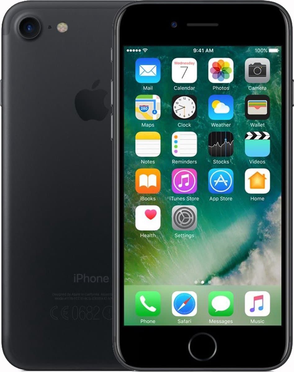 Apple iPhone 7 - 128GB - Zwart — afbeelding 1