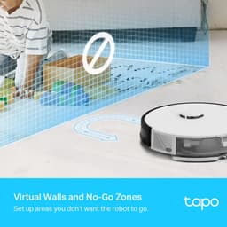 TP-Link Tapo RV10 Plus - Robotstofzuiger met dweilfunctie + leegstation - 4L stofzak — thumbnail 11