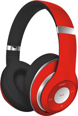 Platinet – Draadloze Gaming Headset – Headset / Gaming Headset – Bluetooth Headset met FM Radio - Rood — thumbnail 1