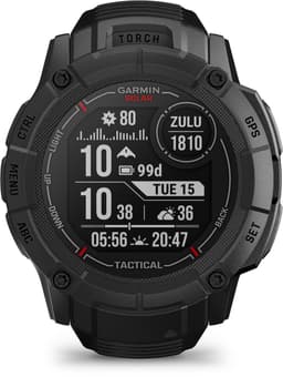 Garmin Instinct 2X Solar - Tactical Edition - Smartwatch - Oneindige batterijduur met Solar - Ingebouwde zaklamp - Multi-band GNSS - Black — thumbnail 1