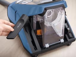 Miele Blizzard CX1 Parquet PowerLine - Stofzuiger zonder zak - Techblauw — thumbnail 3