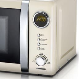 Melissa Vrijstaande Solo-Magnetron - 20 liter - 700W - Retro - 16330108 - Crème Wit — thumbnail 3