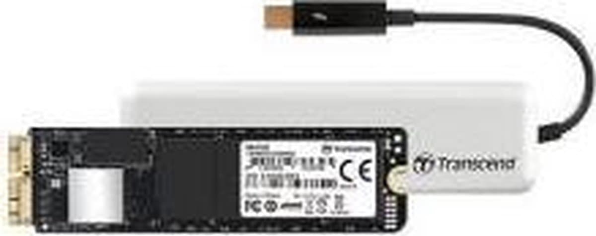 Transcend JetDrive™ 855 Mac 960 GB Externe SSD harde schijf Thunderbolt 3 Zilver TS960GJDM855 — afbeelding 1