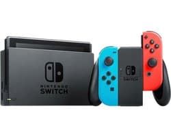 Nintendo Switch Console - 32GB - Blauw/Rood - Oud model