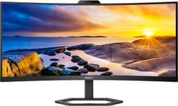 Philips 34E1C5600HE - QHD Curved Ultrawide Monitor - Webcam - Windows Hello - USB-C 65w - USB hub - 34 inch — thumbnail 13