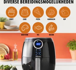 Tristar FR-6956 - Airfryer XL - 4,5L - 8 Bakprogramma's - PFAS-vrij — thumbnail 7