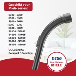 DEGG® - Handgreep / Pistoolgreep - Geschikt voor Miele - 35mm - Geschikt voor Miele klik-systeem - Premium Kwaliteit — thumbnail 4