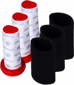6 x Filters vervanging geschikt voor Bosch stofzuiger FLEXXO SERIE 4 — thumbnail 3