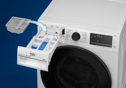 Beko B5WT594189W - RecycledTub™ - FIBERcatcher - Wasmachine - 30% zuiniger dan energielabel A — thumbnail 7