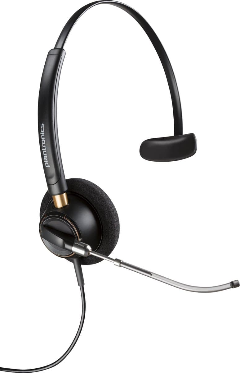 POLY EncorePro 510V Monaural Headset VoiceTube met Quick Disconnect — afbeelding 1