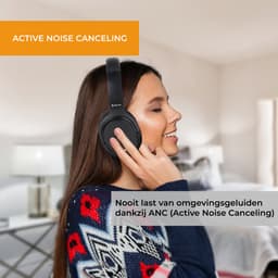 Denver Bluetooth Koptelefoon - Active Noise Canceling - Draadloos - Handsfree Bellen - BTN210 — thumbnail 2