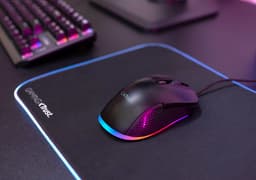 Trust GXT 922 Ybar Gaming Muis - 7200 DPI - RGB Verlichting - USB Bedrade Gaming Muis - Zwart — thumbnail 7
