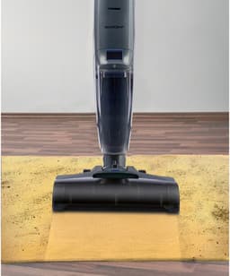 SILVERCREST® Accu harde vloerreiniger 140 W - Actieradius: 30 cm - Wissen, zuigen en drogen - Snoerloos, handig en flexibel inzetbaar - Verwijderbare rol voor eenvoudige reiniging — thumbnail 6