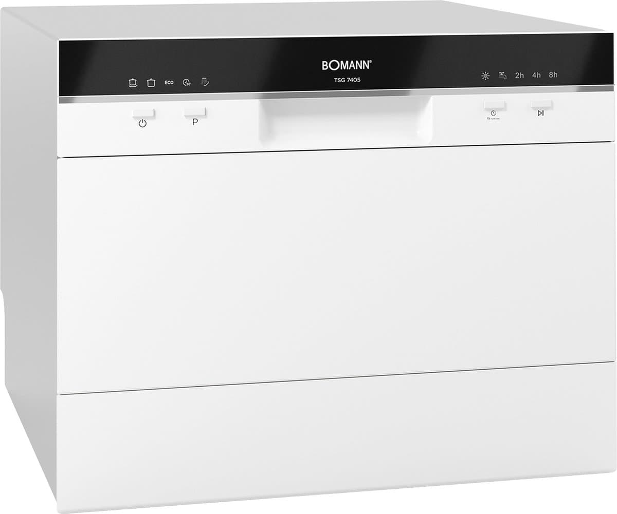 Bomann TSG 7405- mini vaatwasser - wit — afbeelding 1