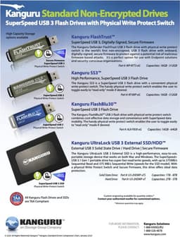 Kanguru – Defender HDD350 – 5 TB – FIPS 140-2 - USB 3.0 – Hardware Encrypted Hard Drive – Zwart — thumbnail 2