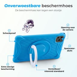 ATouch Kindertablet Tab 10 Plus – Kindertablet Vanaf 3 jaar – Kindertablets 2026 Model – 10 Inch Kids Tablet – Android 15 – Kinder Tablet – Inclusief 64GB+64SD & Screenprotector - Blauw — thumbnail 6