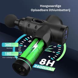 ApexArte® Massage Gun Professioneel - Massage Apparaat - Theragun — thumbnail 2